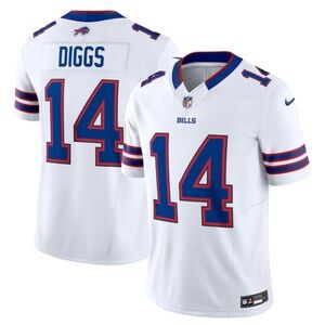 NFL Jersey Buffalo Bills Nike White Vapor Stefon Diggs 3X